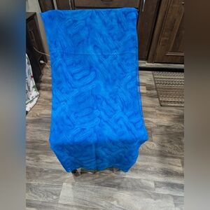 Rima Beachwear rectangular  beach cover-up. Blue. Tone on Tone colour. Like New.